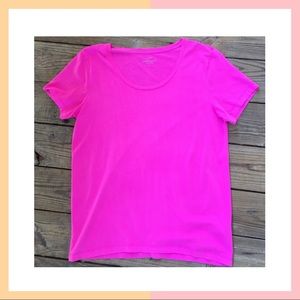 J. Crew Neon Garment-dyed T-shirt